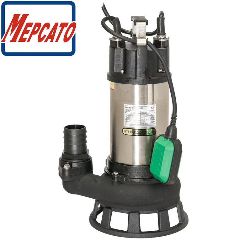 High Flow Cast Iron Construction Industrial Sewage Cutting Submersible Waste Water Drainage Pump with Cutter