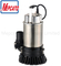 1HP Large Flow Sewage Eflluent Dirty Muddy Water Discharge Stainless Steel Electric Vertical Submersible Centrifugal Water Drain Pump with Stirring Device