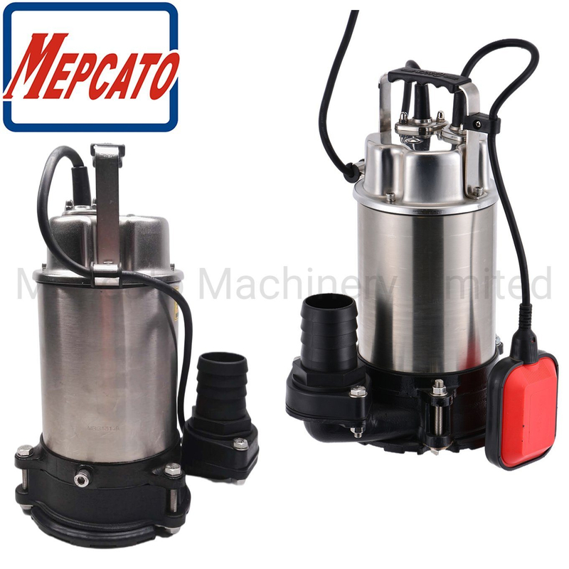 400W 1mm Low Level Running Basement Cellar Parking Lot Rain Water Drainage Stainless Steel Dewatering Submersible Pump