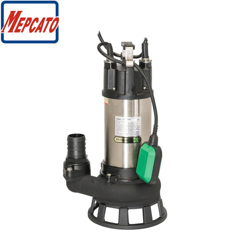 2" outlet Sewage Submersible Pump with Cutter 