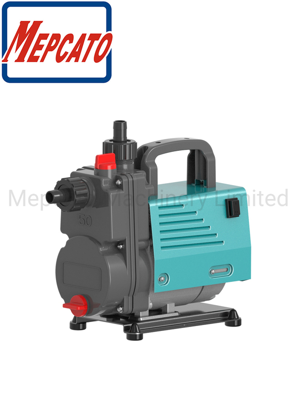 Household Small Handy Plastic Electric Garden Watering Water Transfer Agricultural Irrigation Self-Priming Suction Surface Water Drainage Pump with Protector