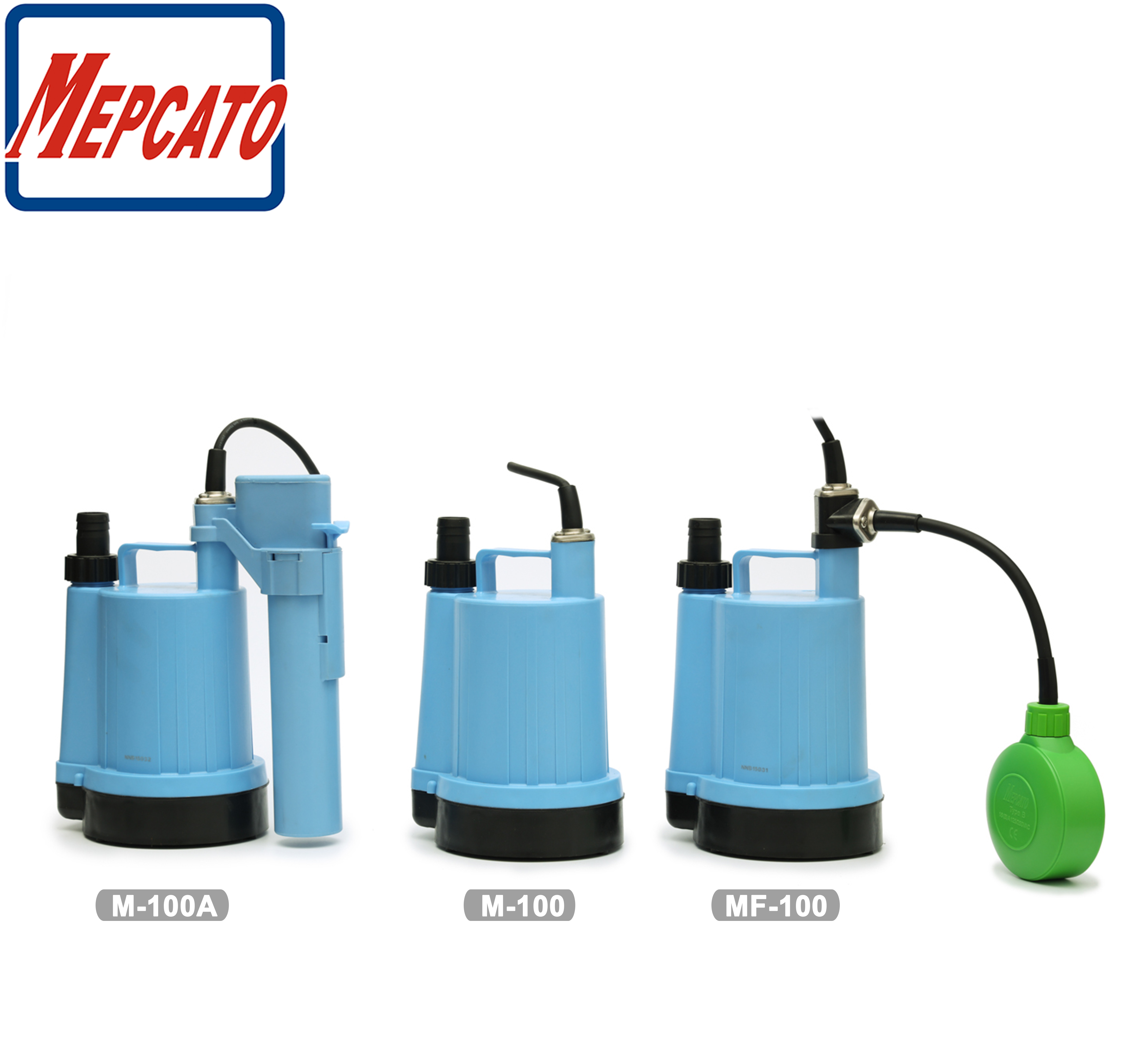 M-100 2mm Low Level Drainage Plastic Submersible Utility Pump 