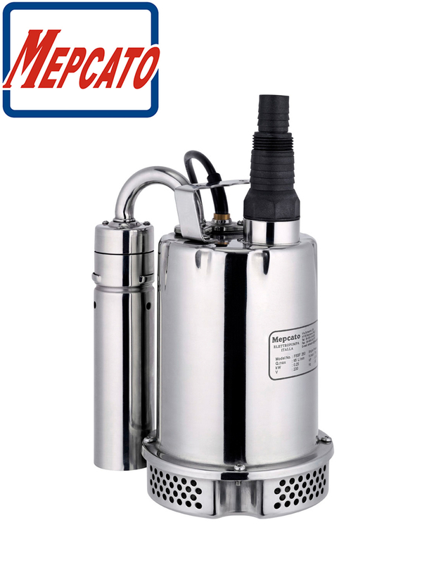 Small Stainless Steel Clear Water Drainage Electric Submersible Centrifugal Water Pump for Garden Fish Ponds Swimming Pools